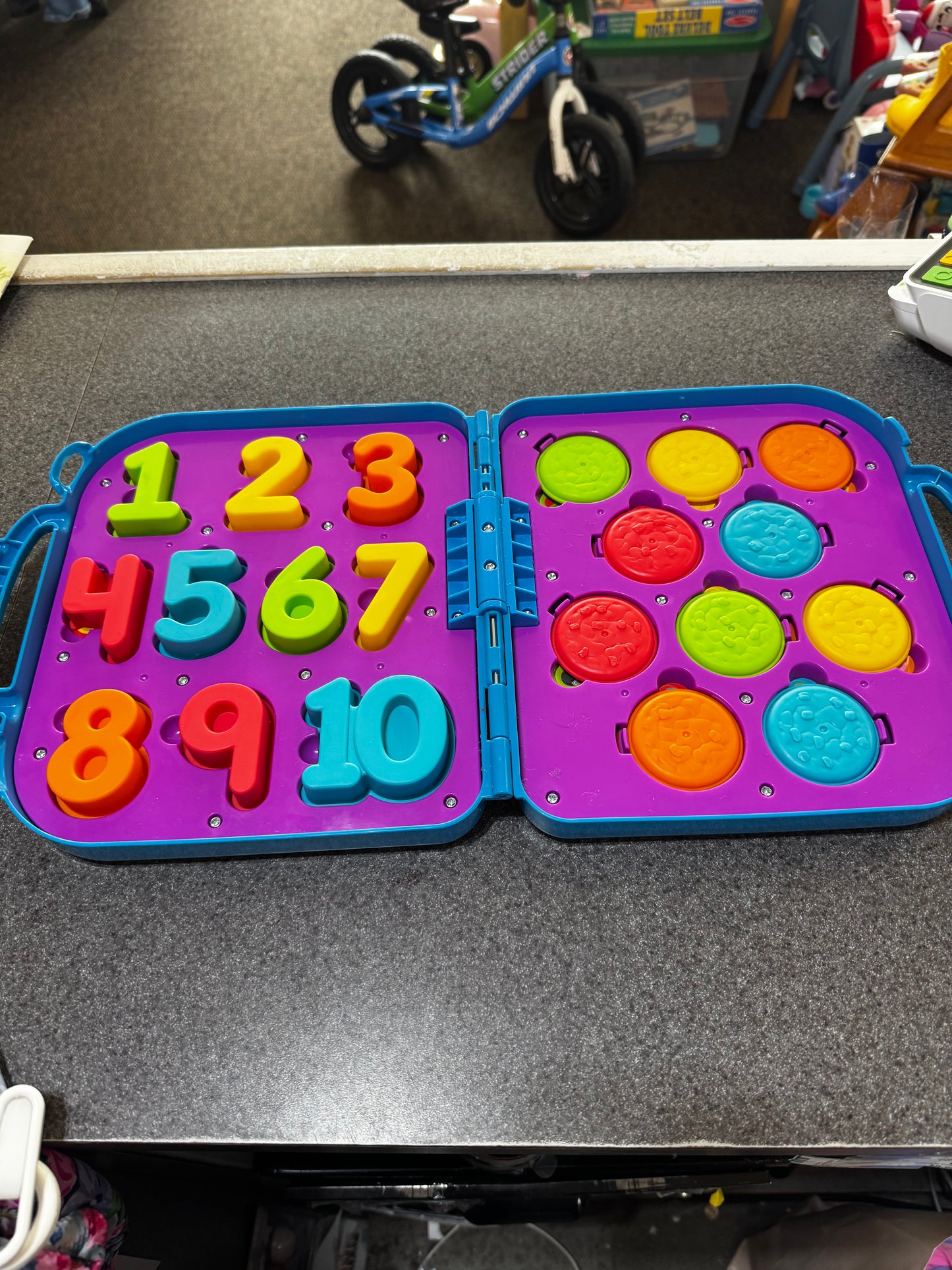 Sesame Street Carry case letters/numbers