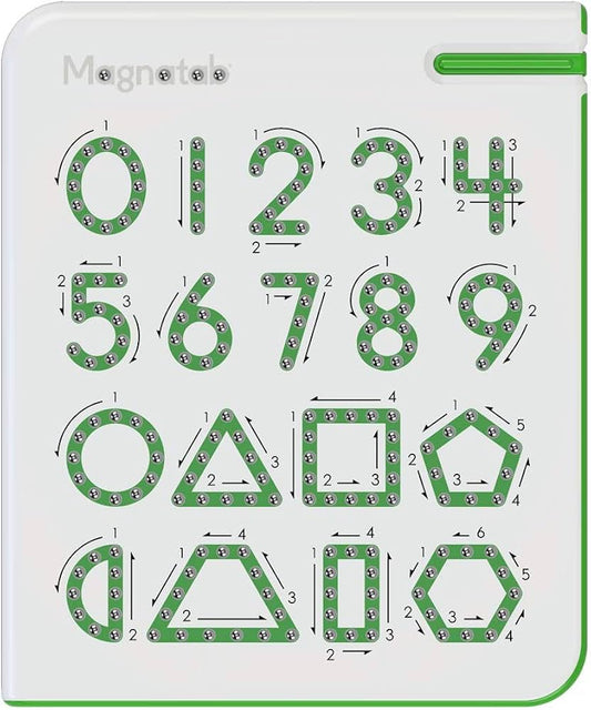 Magnatab Numbers & Shapes sensory drawing tablet by PlayMonster.