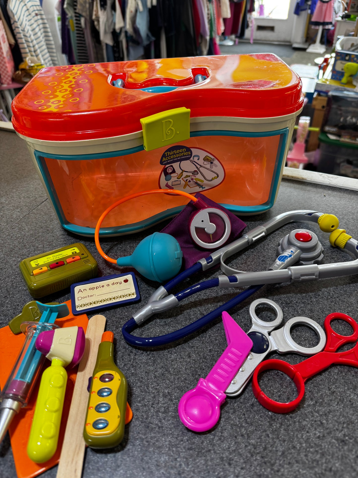 B. toys – Wee MD – Pretend Play Toy Doctor Kit