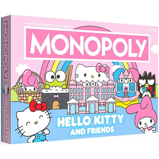 New MONOPOLY: Hello Kitty & Friends - Strategy Collectible Board Game
