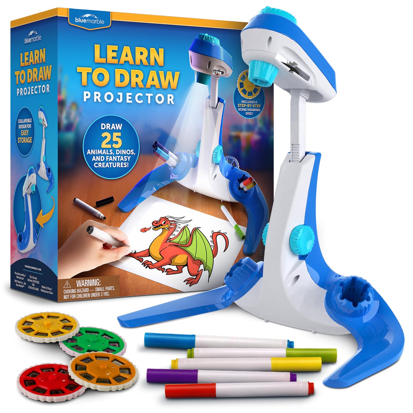 Blue Marble Learn to Draw Projector