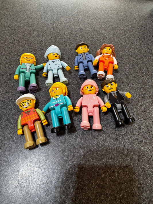 PicassoTiles magnetic character figures designed for STEM building.