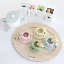 Nunukids Wooden Tea Set