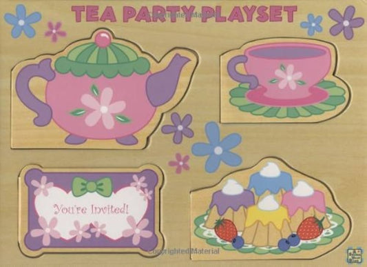 New wooden Tea Party Puzzle