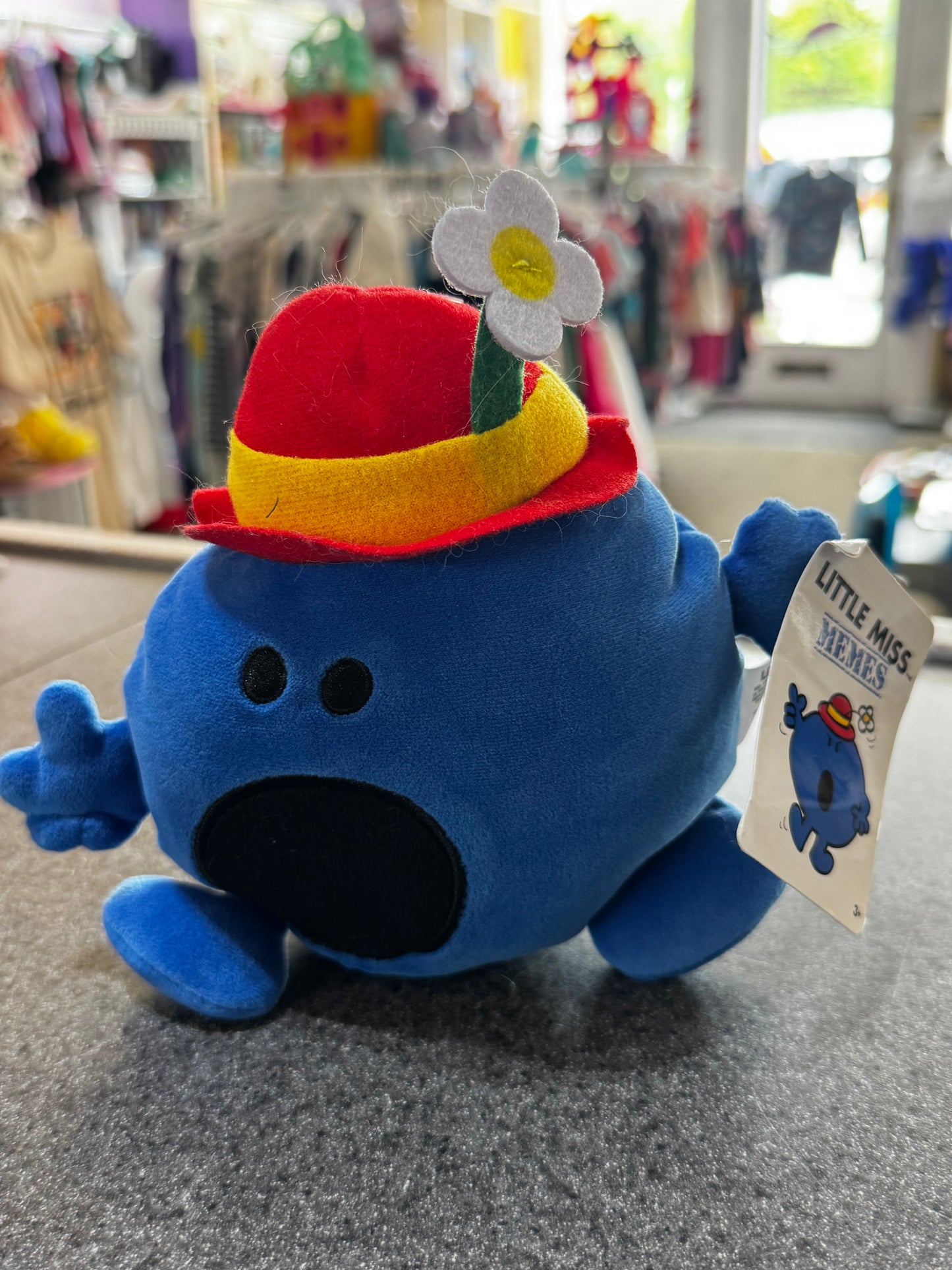 New~ Little Miss Memes Bossy 6" Blue Plush Toy
