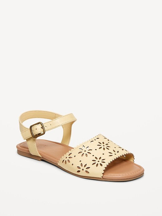New Old Navy Size 1 Gold Sandal