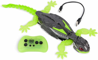 New~ HEX BOTS Wall Crawler Gecko remote control toy