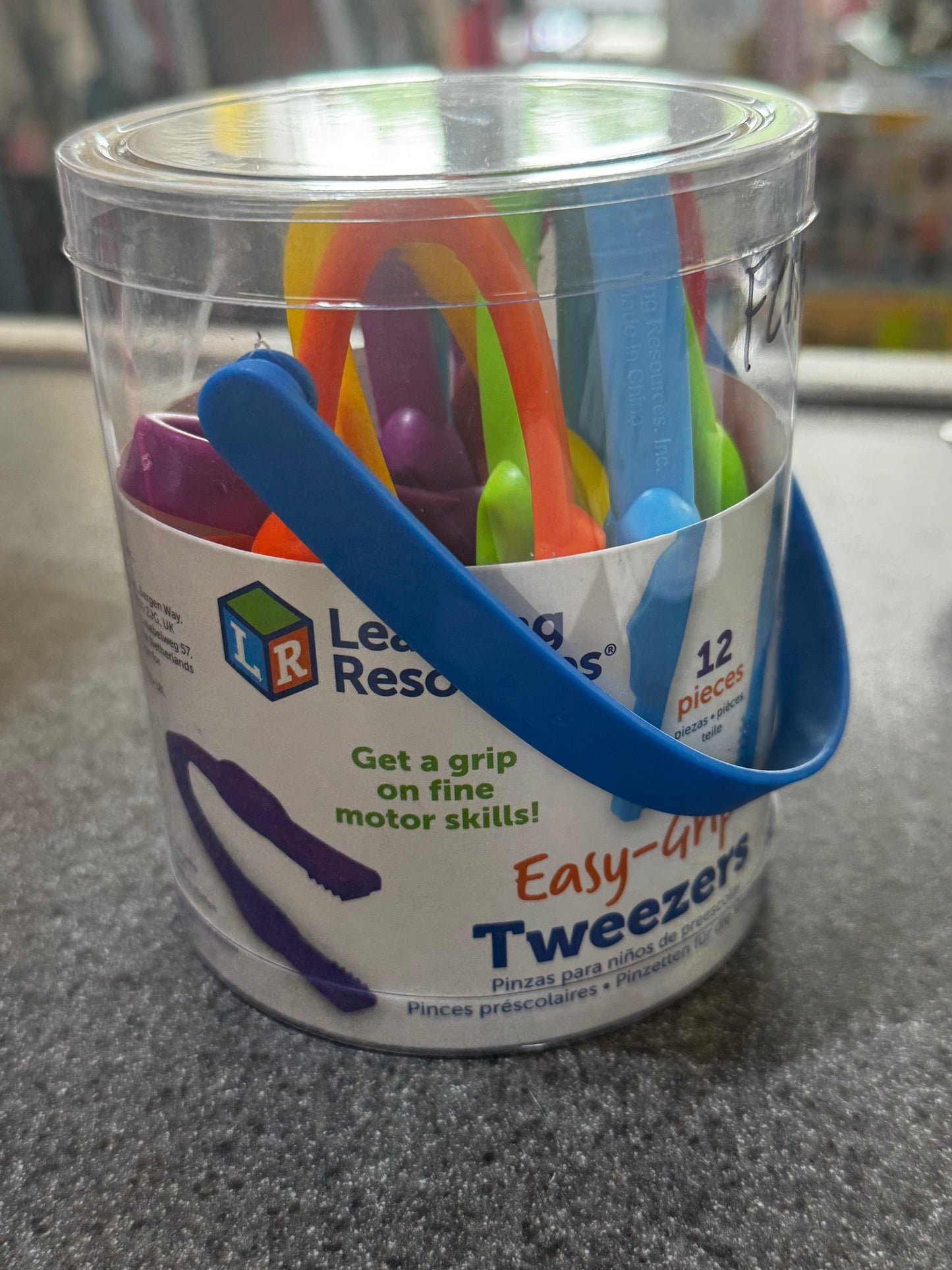 Learning Resources Easy-Grip Tweezers