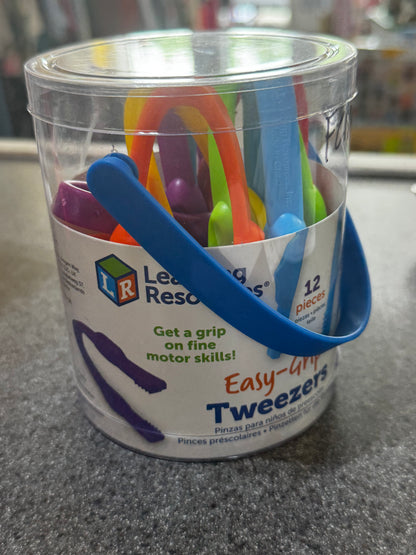 Learning Resources Easy-Grip Tweezers