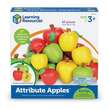 Learning Resources Attribute Apples Sorting skills
