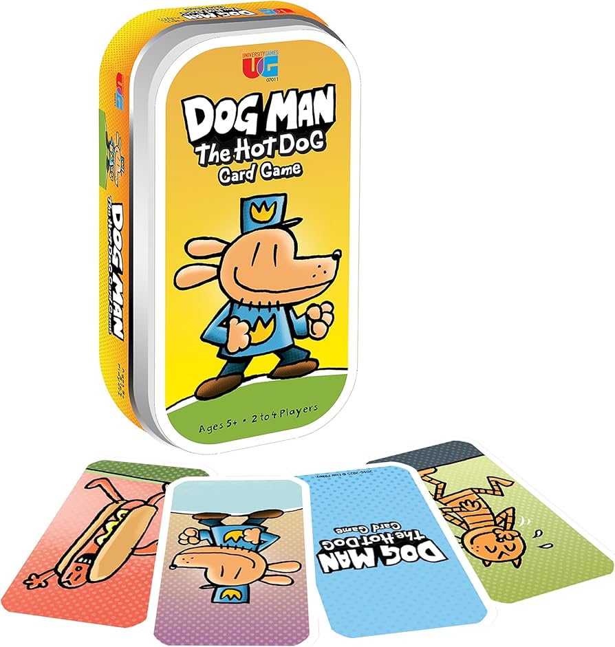 Dog Man Hot Dog Card Game