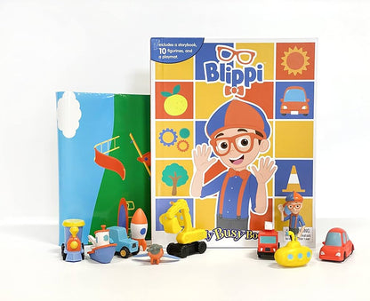 Blippi "My Busy Books" set features a storybook