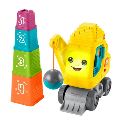Fisher-Price Count & Stack Crane learning toy