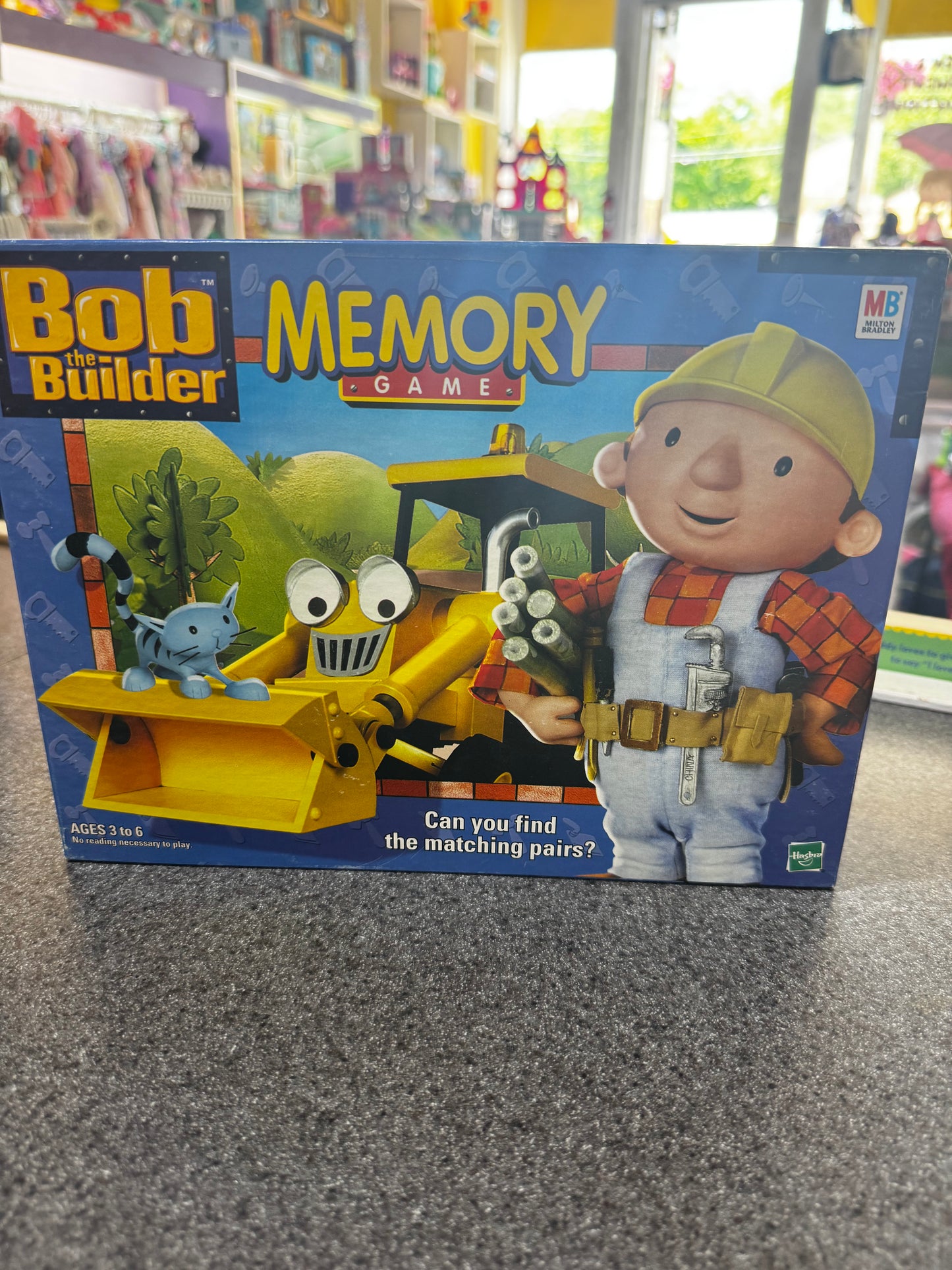 Vintage Bob The Builder Memory Game