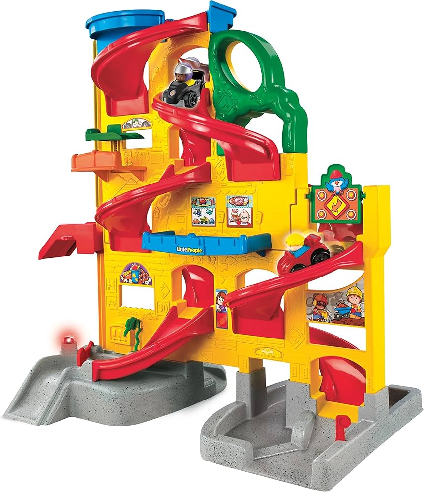 Pick up only ~ Fisher-Price Little People Wheelies Stand 'n Play Rampway