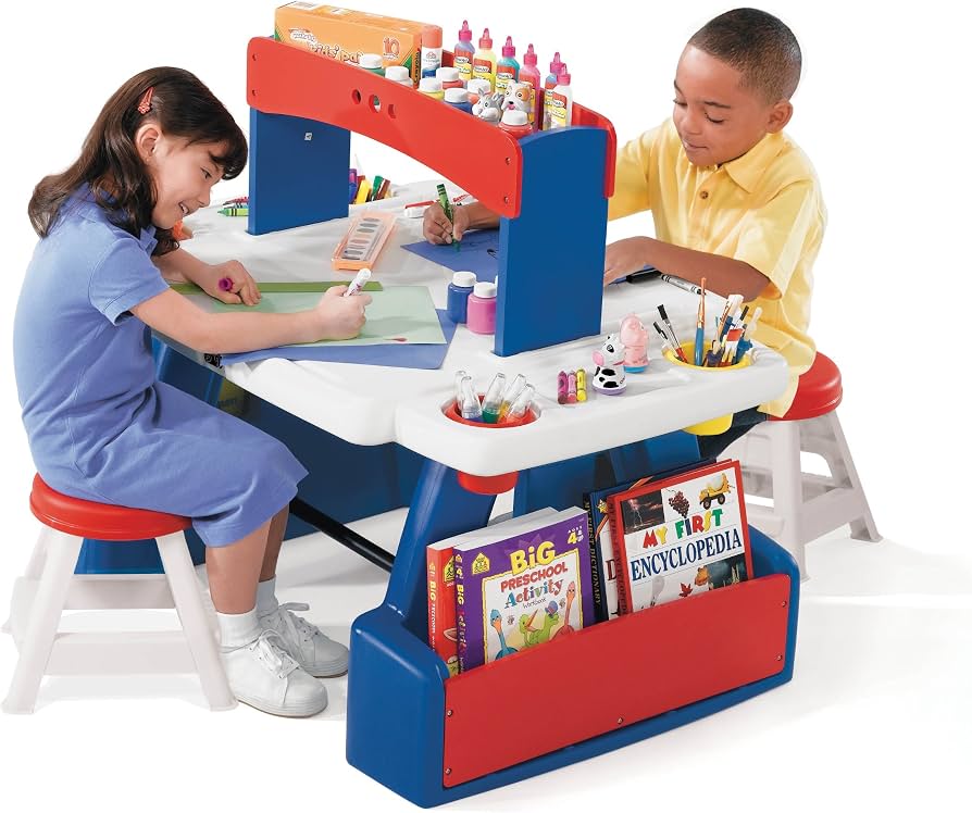 Pick up only~ step 2 art table with chairs