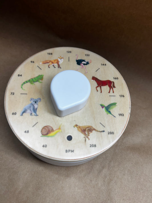 Lovevery Animal Metronome wooden musical toy