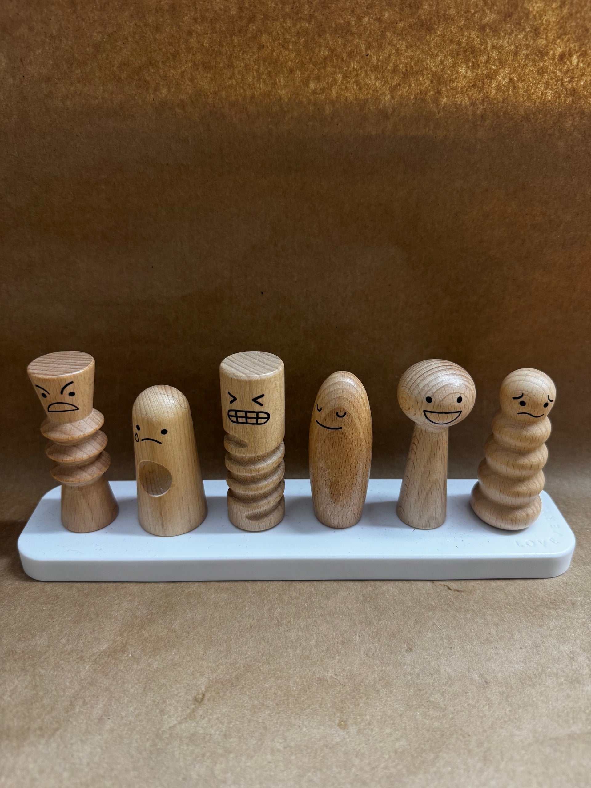 Lovevery Wooden Emotion Dolls