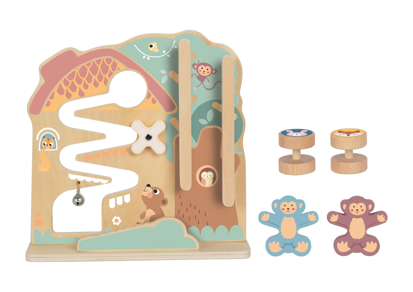 2 In 1 Activity  Track wood