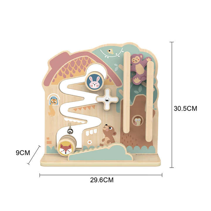 2 In 1 Activity  Track wood