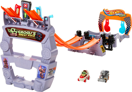 Pick up only ~ Hot Wheels Star Wars RacerVerse Toy Car Track Set & 2 Die-Cast Racers