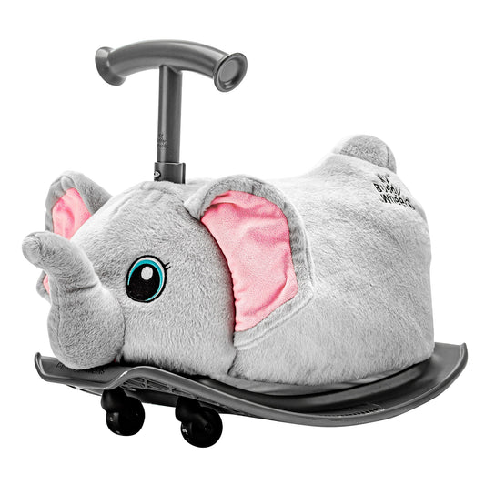 Pick up only~ New 2-in-1 Elephant Plush Ride-On Toy