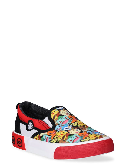 New~ Pokémon Big Kids Slip-on Sneakers size 2