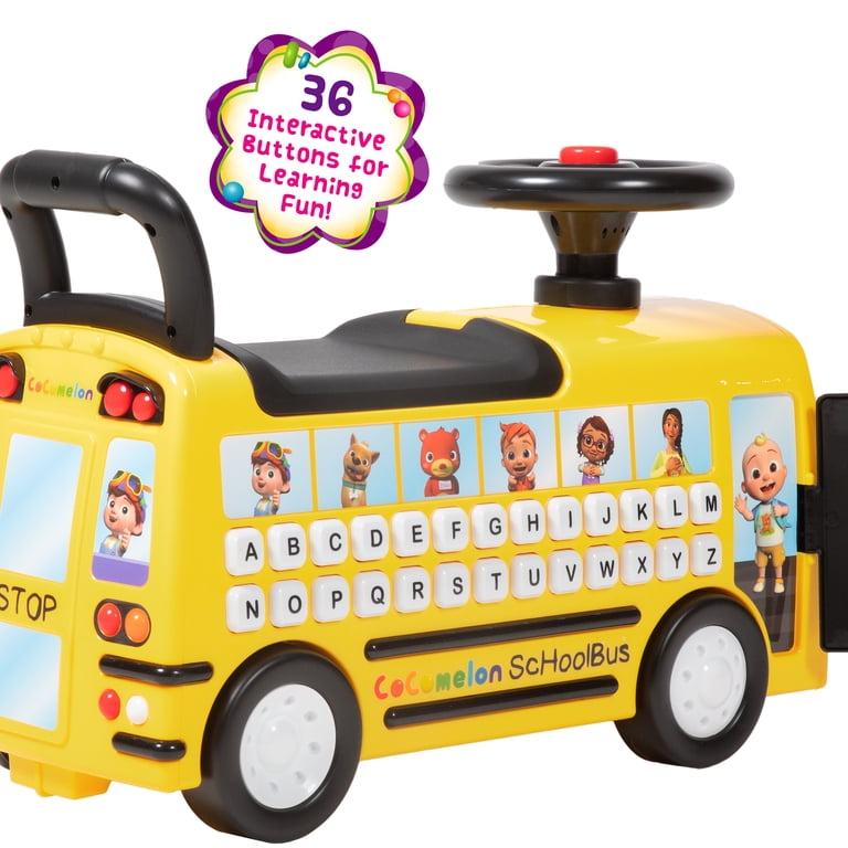 Pick up only~ CoComelon School Bus Ride on Toy