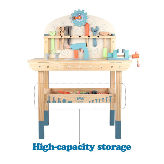 Pick up only~ Wood tool bench with Accessories