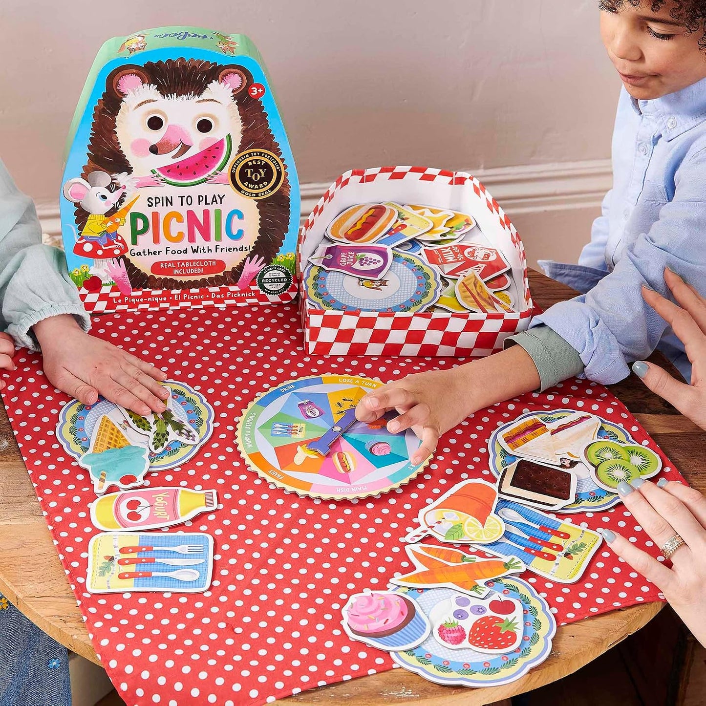 Spin to play Picnic Board Game