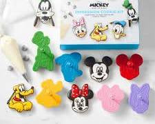 Williams Sonoma Mickey and Friends Cookie Cutter Kit