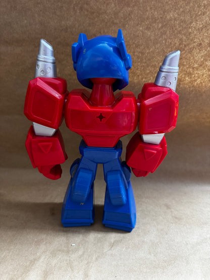 Transformers Rescue Bots Academy Mega Mighties Optimus Prime figure.