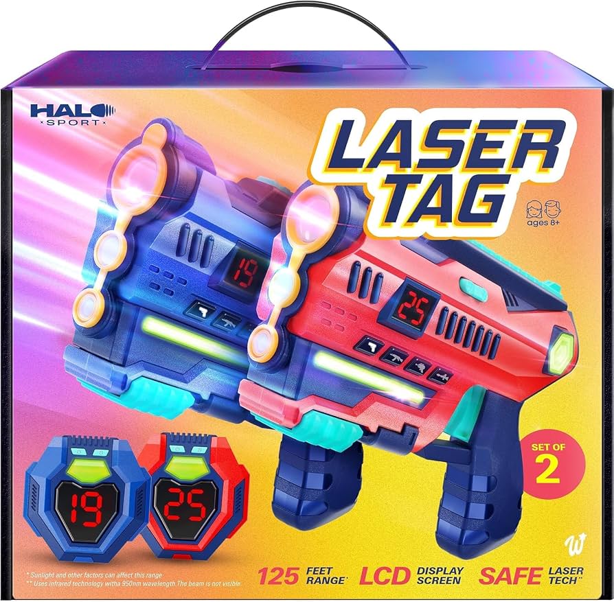 New~ Laser Tag Set of 2