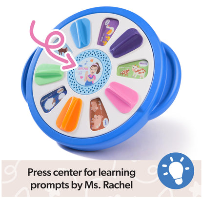 Ms. Rachel Spin Along Learning Wheel