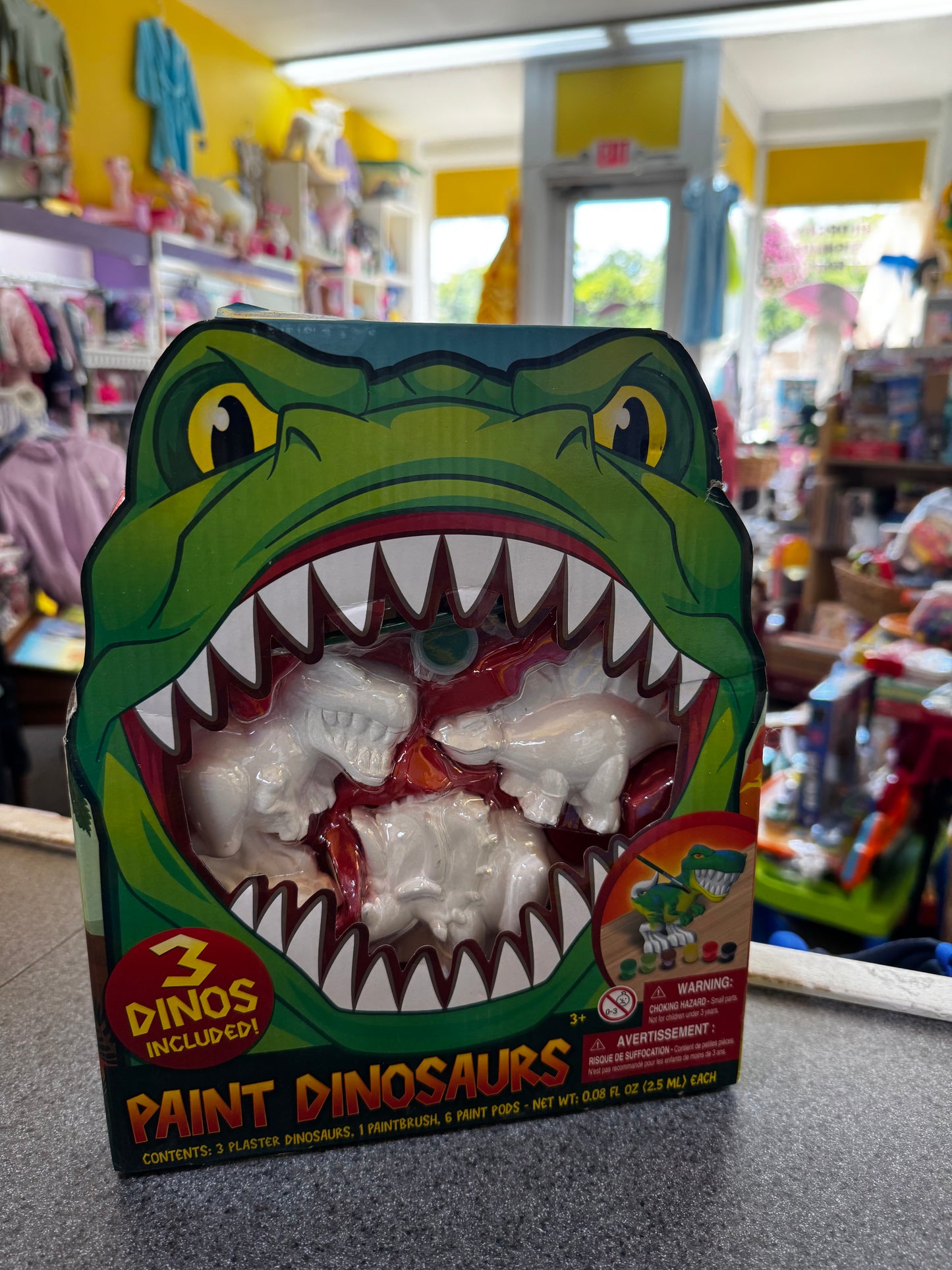New~ Tara Toys Paint Dinosaurs