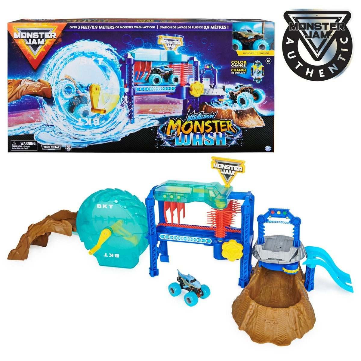 Monster Jam Megalodon Monster Wash Playset