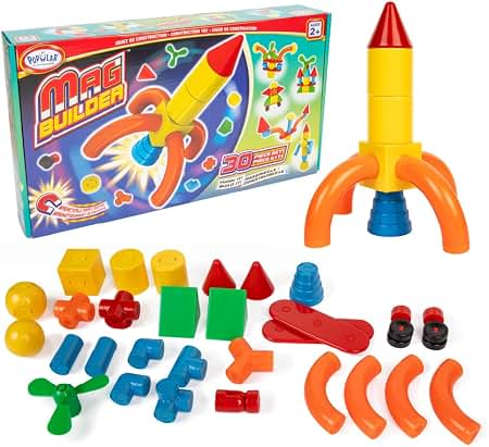 Popular Playthings Mag Builder 30-Piece Set