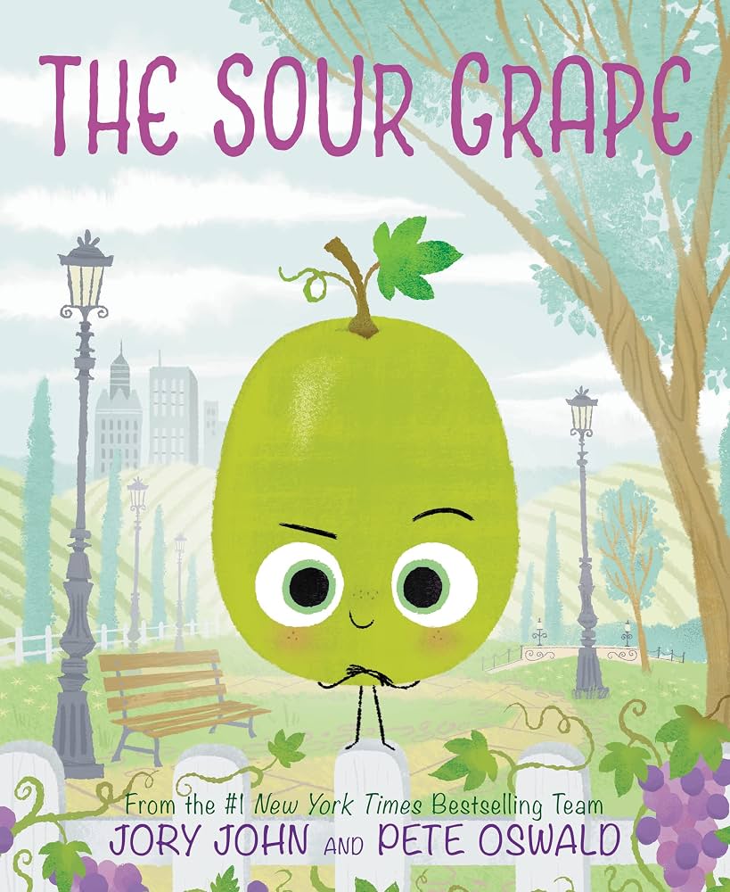 New~ The Sour Grape Hardcover Book