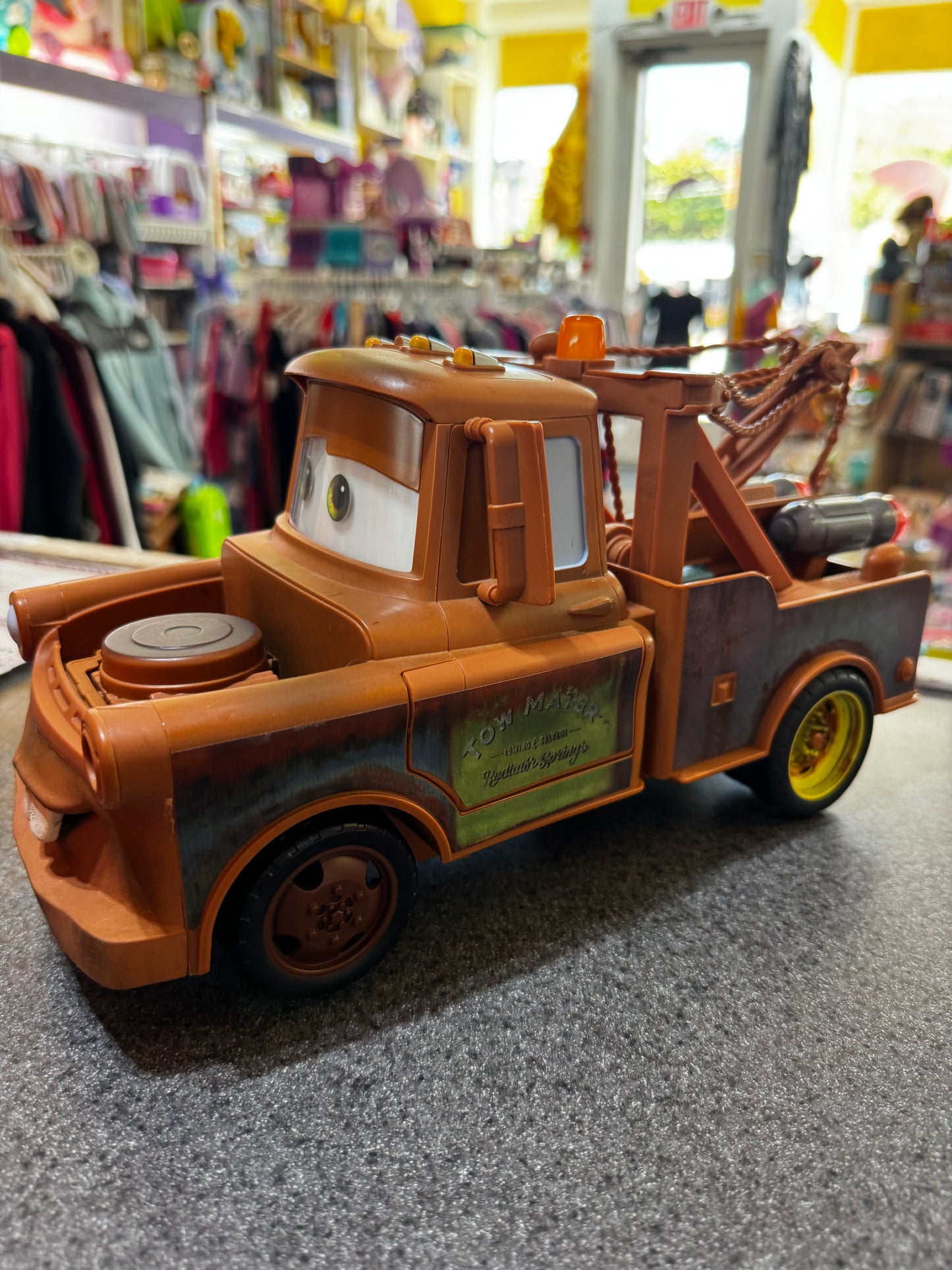 Disney Pixar Cars 2 Bomb Blastin' Mater toy vehicle by Mattel