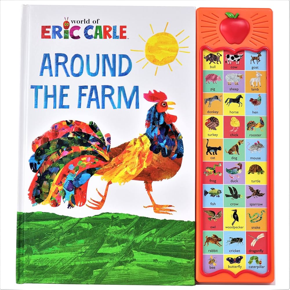 World of Eric Carle, Around the Farm 30-Button Animal Sound Book