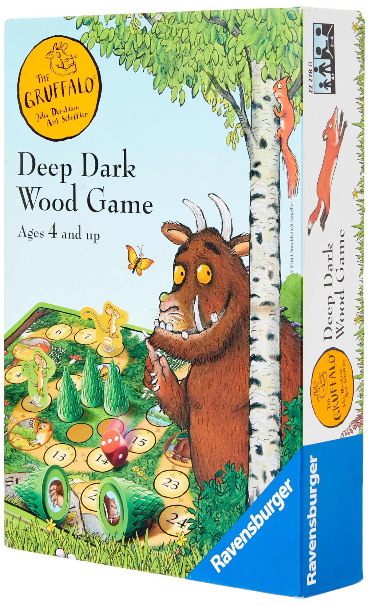 New~ Ravensburger The Gruffalo Deep Dark Wood Board Game