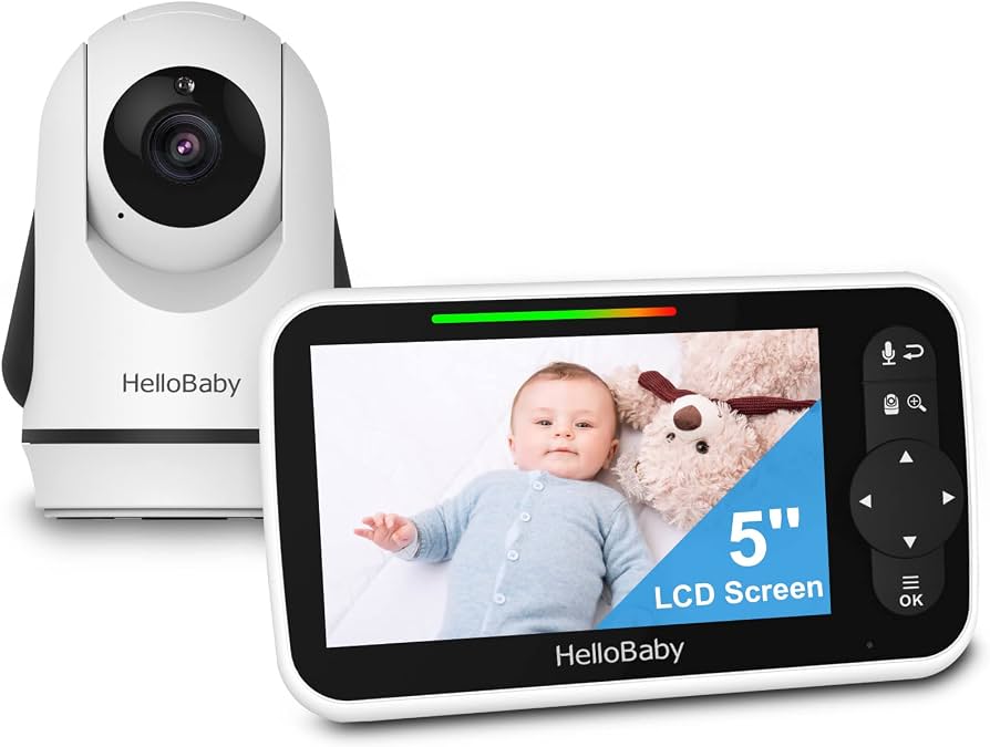 New~ HelloBaby HB6550 Digital Wireless Video Baby Monitor Pro.
