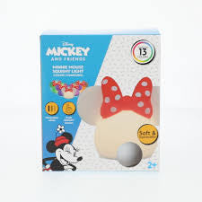 New~ Disney Squish'ems Minnie Mouse Night Light