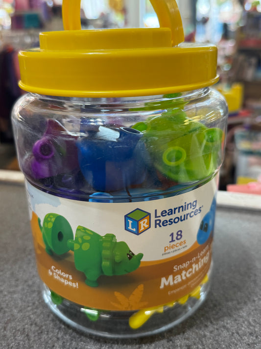 Learning Resources Snap-n-Learn Matching Dinos