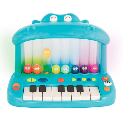 New~ B. toys Toy Piano for Kids Hippo Pop