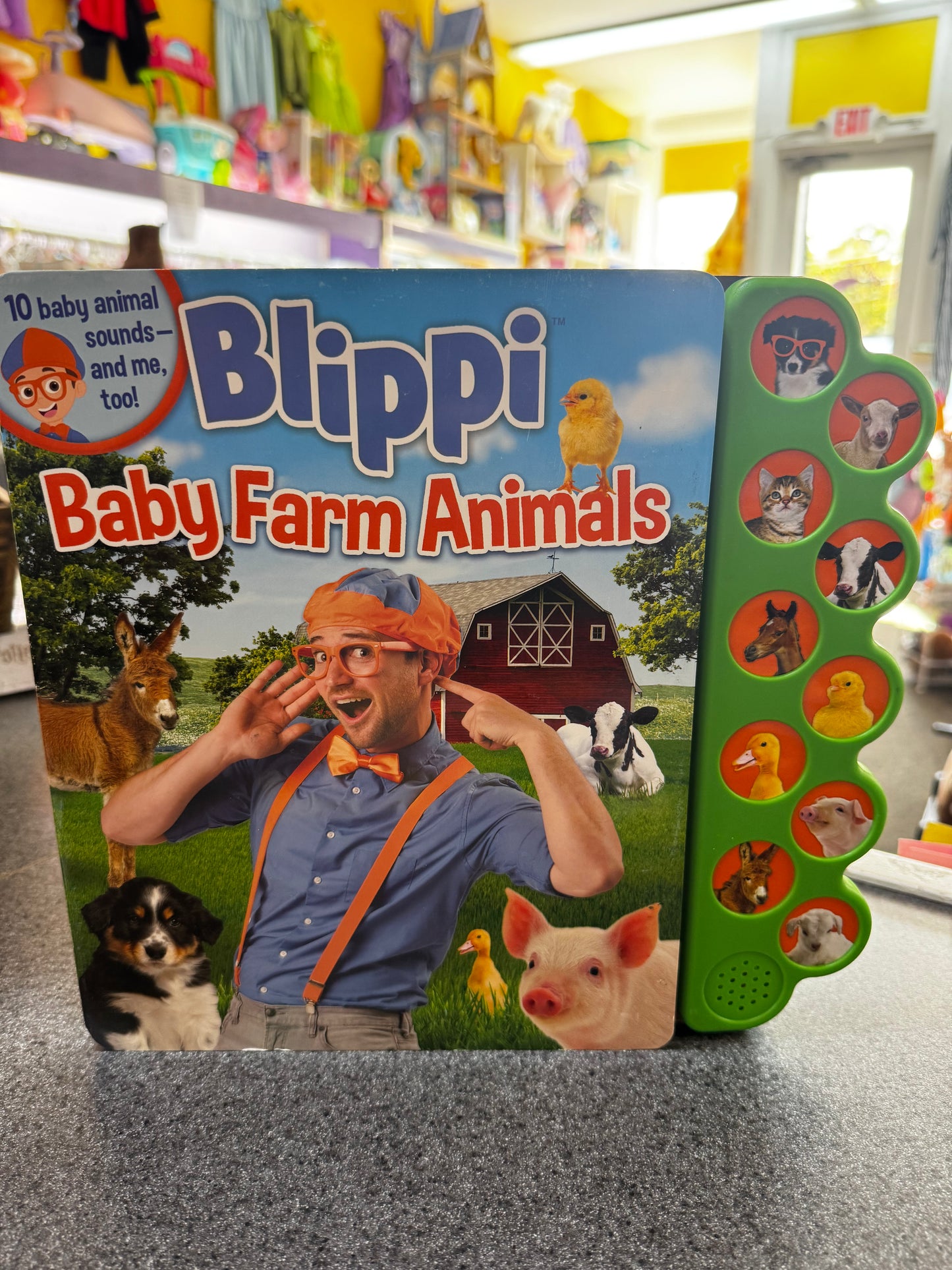 Blippi sound books