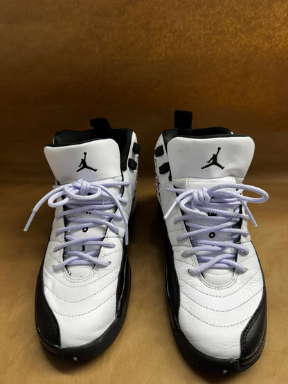 Air Jordan 12 Retro GS "Floral" sneakers jr.’s sz 5.5
