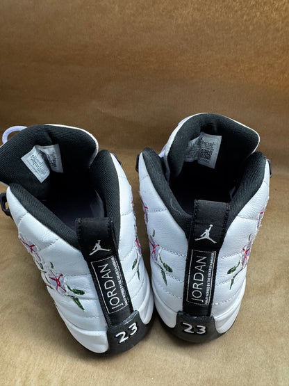 Air Jordan 12 Retro GS "Floral" sneakers jr.’s sz 5.5