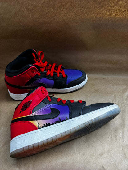 Nike Air Jordan 1 Mid SS GS "Skyline 5.5