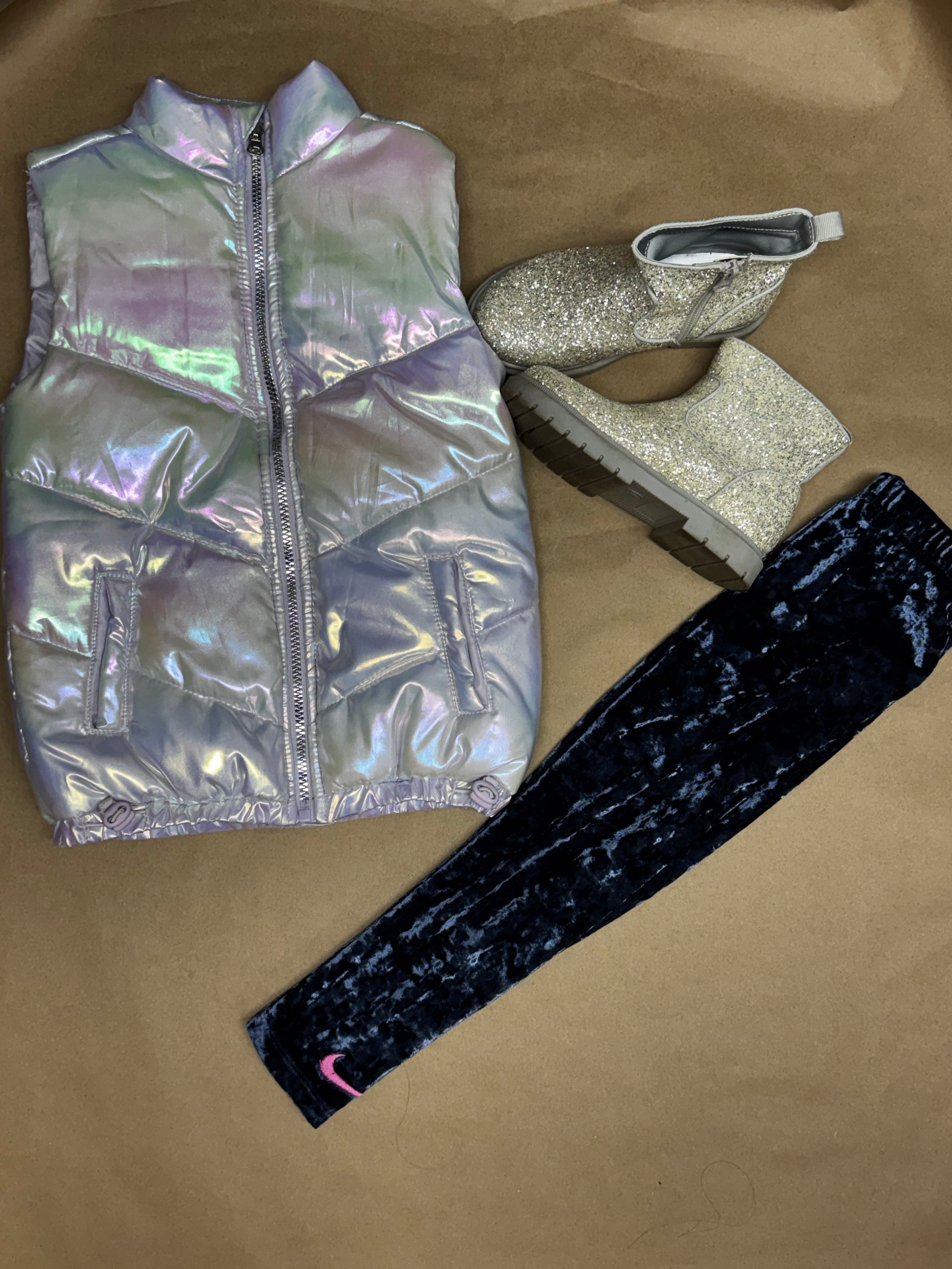 Girls Outerwear set size 6 &  shoes 12